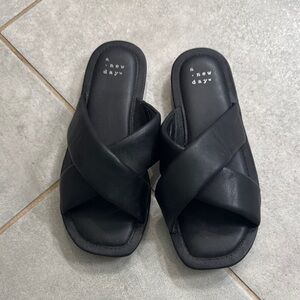 A New Day | Black Sandal